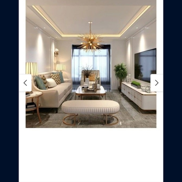 Sunburst Chandelier - Picture 3 of 3